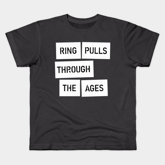 Ring Pulls Through The Ages - Detectorists - DMDC Kids T-Shirt by InflictDesign